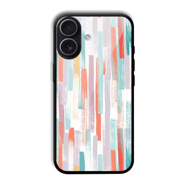 Light Paint Stroke Phone Customized Printed Back Cover for iPhone 17