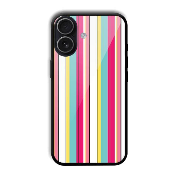 Lines Pattern Phone Customized Printed Back Cover for iPhone 17