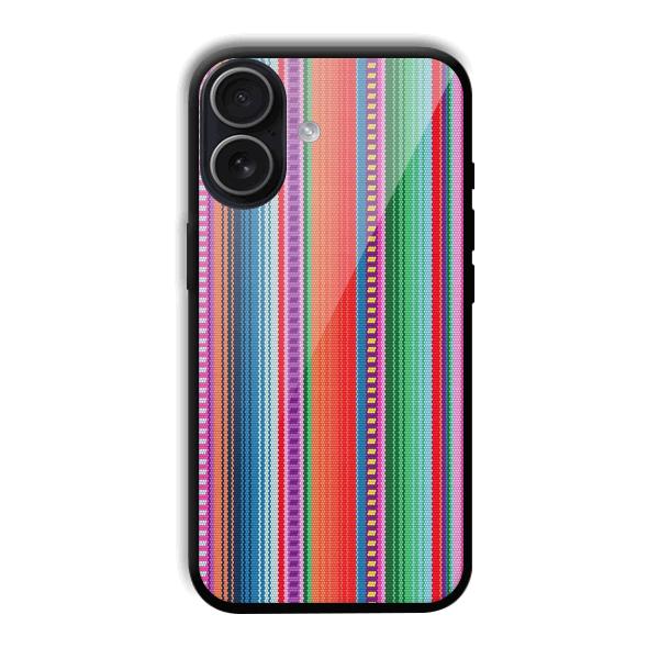 Fabric Pattern Phone Customized Printed Back Cover for iPhone 17