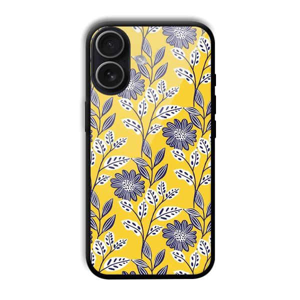 Yellow Fabric Design Phone Customized Printed Back Cover for iPhone 17