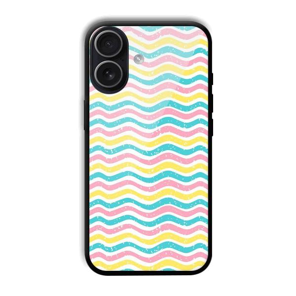 Wavy Designs Phone Customized Printed Back Cover for iPhone 17