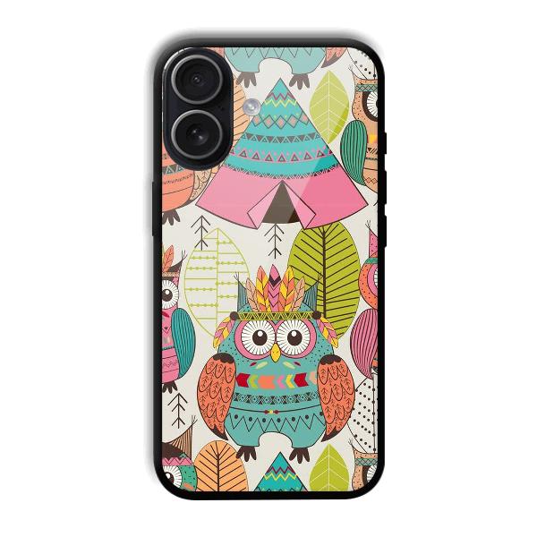 Fancy Owl Phone Customized Printed Back Cover for iPhone 17