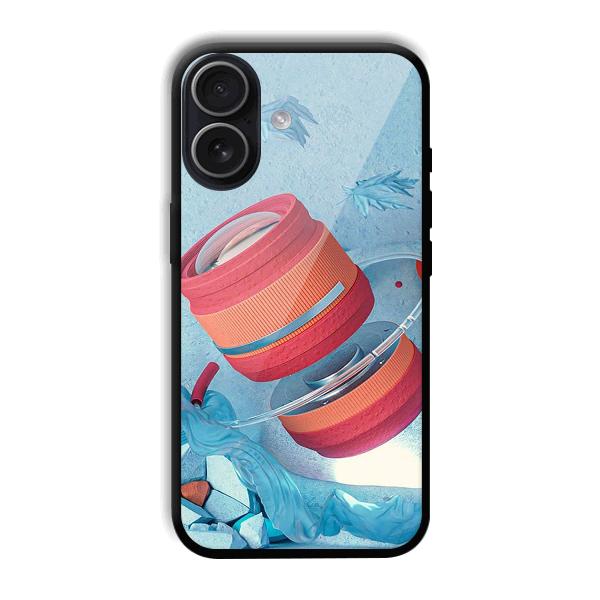 Blue Design Phone Customized Printed Back Cover for iPhone 17