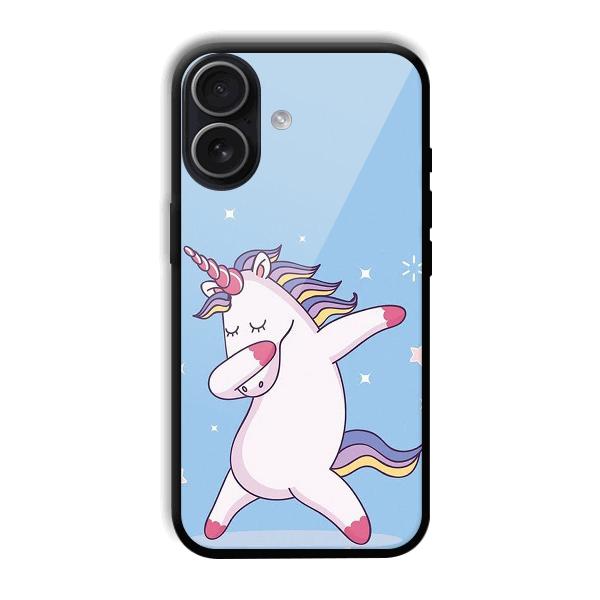Unicorn Dab Phone Customized Printed Back Cover for iPhone 17