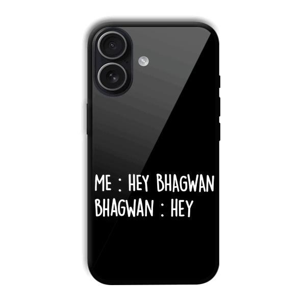 Hey Bhagwan Phone Customized Printed Back Cover for iPhone 17