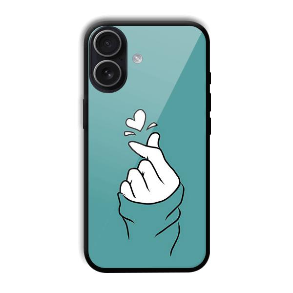 Korean Love Design Phone Customized Printed Back Cover for iPhone 17