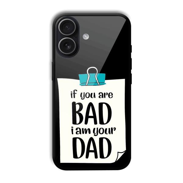 Dad Quote Phone Customized Printed Back Cover for iPhone 17