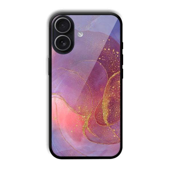 Sparkling Marble Phone Customized Printed Back Cover for iPhone 17