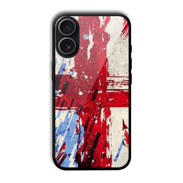 Red Cross Design Phone Customized Printed Back Cover for iPhone 17