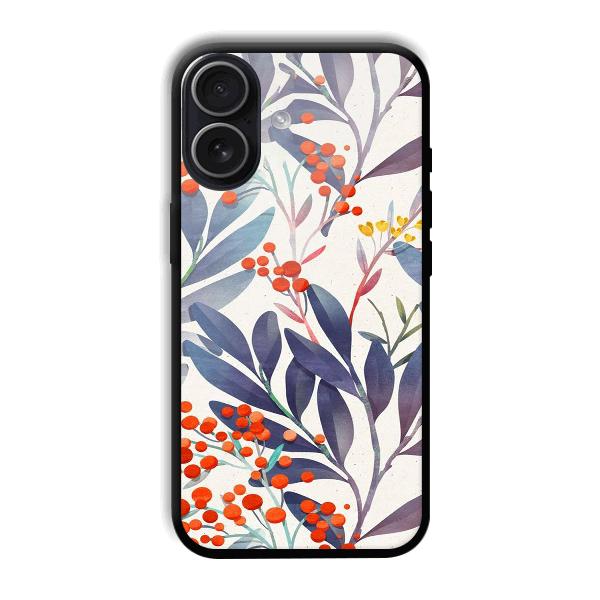 Cherries Phone Customized Printed Back Cover for iPhone 17