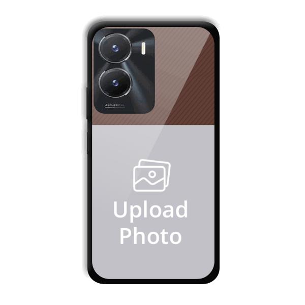 Brown Customized Printed Back Cover for Vivo T2x 5G