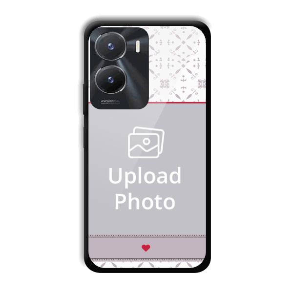 Fabric Print Customized Printed Back Cover for Vivo T2x 5G