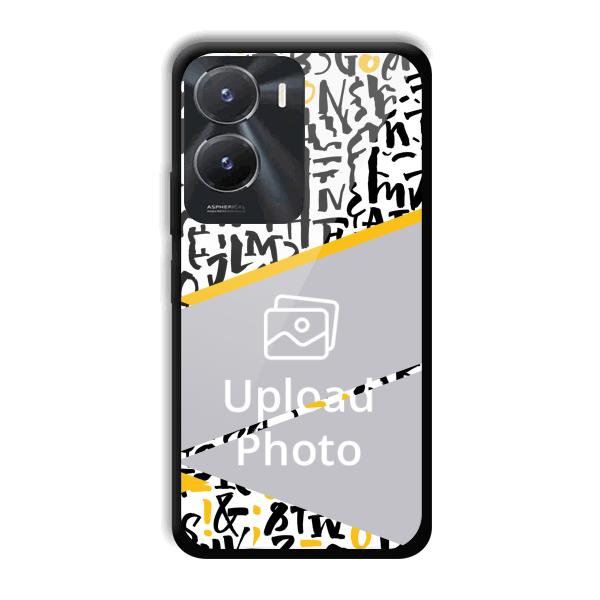 Letters Customized Printed Back Cover for Vivo T2x 5G