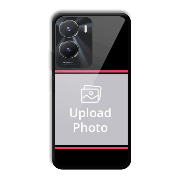 Pink Lines Customized Printed Back Cover for Vivo T2x 5G