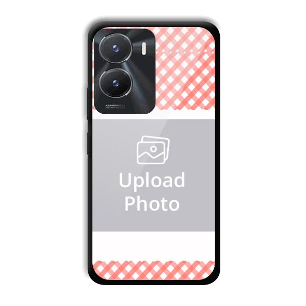 Cloth Pattern Customized Printed Back Cover for Vivo T2x 5G