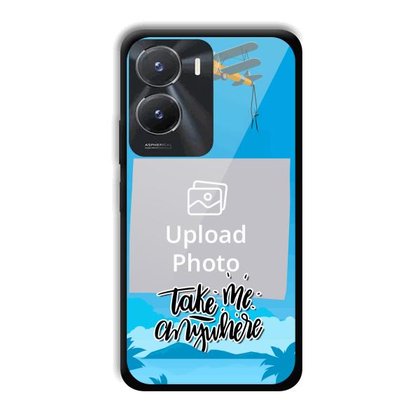 Take Me Anywhere Travel Customized Printed Back Cover for Vivo T2x 5G