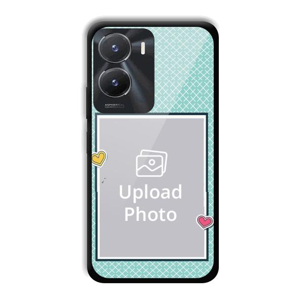 Sky Blue Customized Printed Back Cover for Vivo T2x 5G