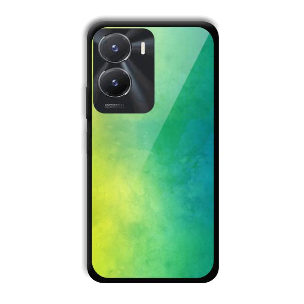 Green Pattern Phone Customized Printed Back Cover for Vivo T2x 5G