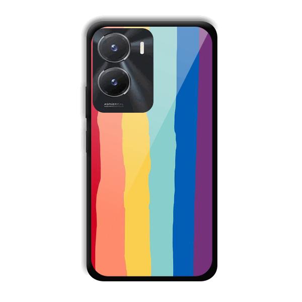 Vertical Paint Phone Customized Printed Back Cover for Vivo T2x 5G
