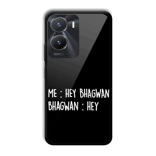 Hey Bhagwan Phone Customized Printed Back Cover for Vivo T2x 5G