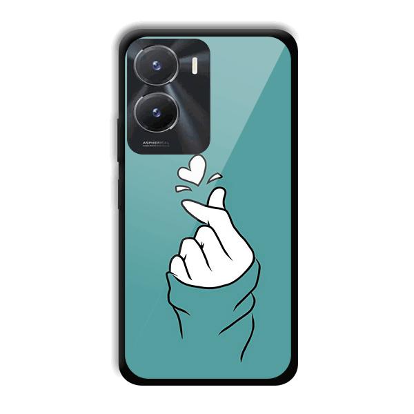 Korean Love Design Phone Customized Printed Back Cover for Vivo T2x 5G
