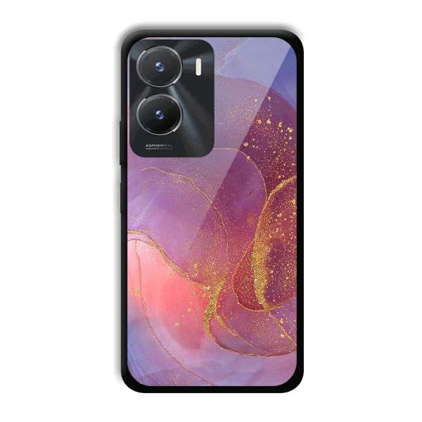 Sparkling Marble Phone Customized Printed Back Cover for Vivo T2x 5G