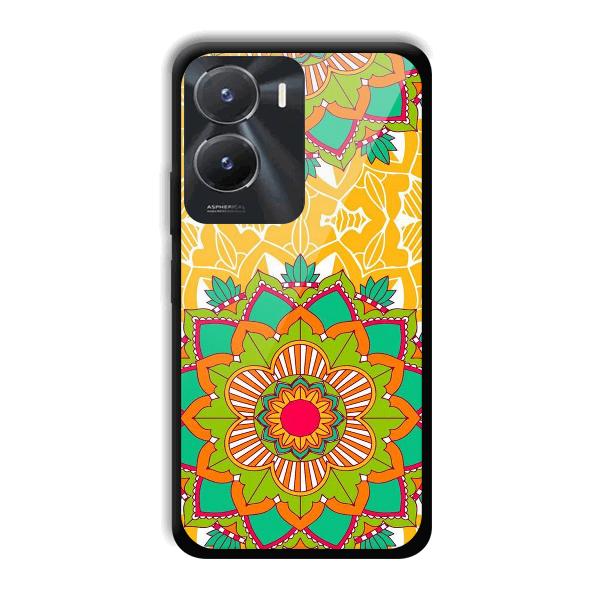 Mandala Art Phone Customized Printed Back Cover for Vivo T2x 5G