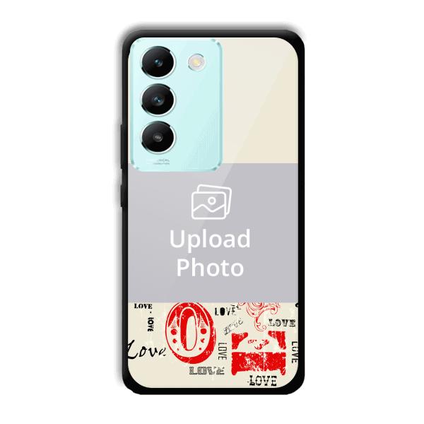 LOVE Customized Printed Back Cover for Vivo T3 5g