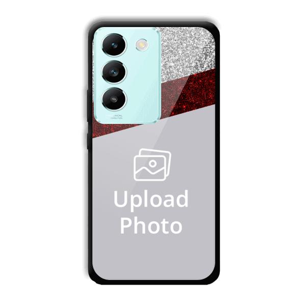 Sparkle Customized Printed Back Cover for Vivo T3 5g