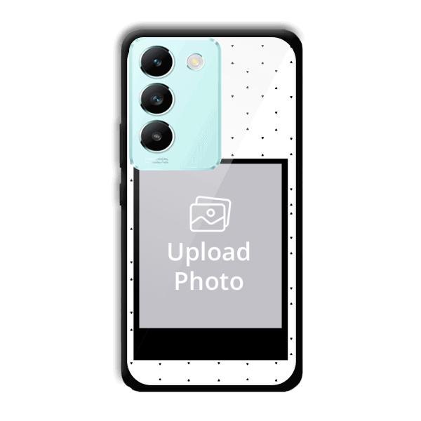 White Background Customized Printed Back Cover for Vivo T3 5g