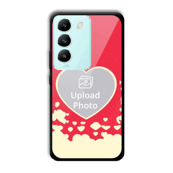 Heart Customized Printed Back Cover for Vivo T3 5g