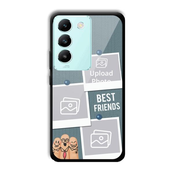 Best Friends Customized Printed Back Cover for Vivo T3 5g