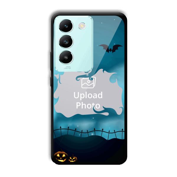 Halloween Customized Printed Back Cover for Vivo T3 5g