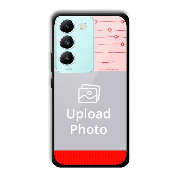 Hearts Customized Printed Back Cover for Vivo T3 5g