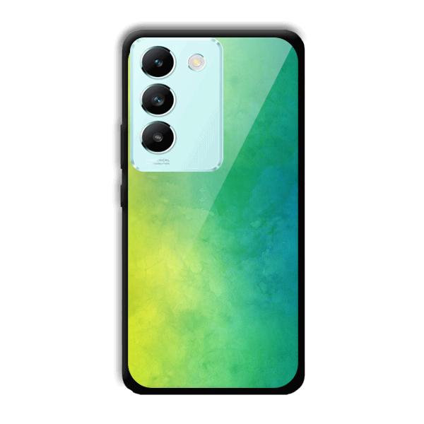 Green Pattern Phone Customized Printed Back Cover for Vivo T3 5g
