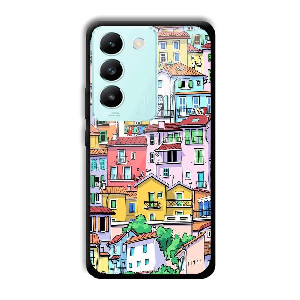 Colorful Alley Phone Customized Printed Back Cover for Vivo T3 5g