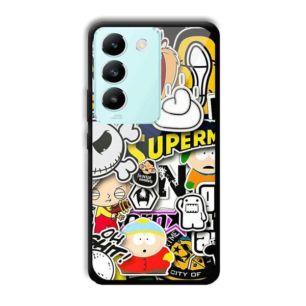 Cartoons Phone Customized Printed Back Cover for Vivo T3 5g