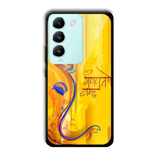 Ganpathi Prayer Phone Customized Printed Back Cover for Vivo T3 5g