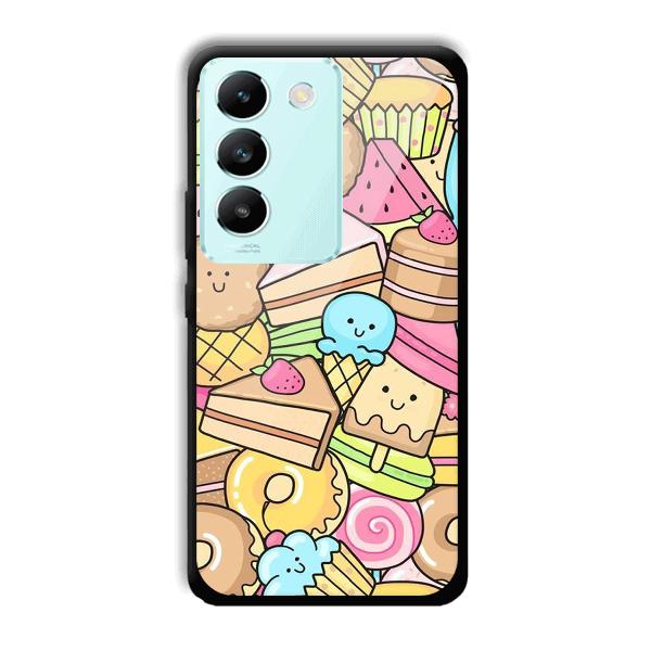 Love Desserts Phone Customized Printed Back Cover for Vivo T3 5g