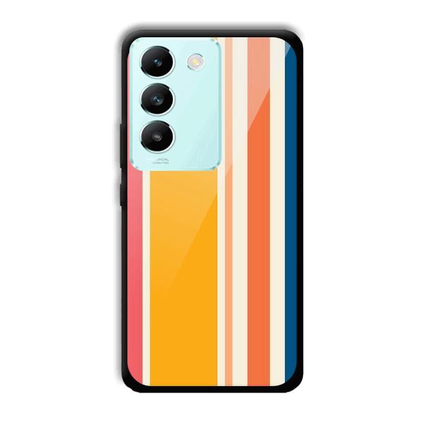 Colorful Pattern Phone Customized Printed Back Cover for Vivo T3 5g