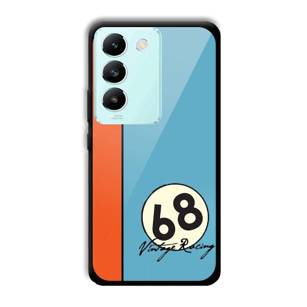 Vintage Racing Phone Customized Printed Back Cover for Vivo T3 5g
