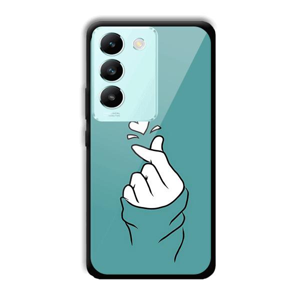 Korean Love Design Phone Customized Printed Back Cover for Vivo T3 5g