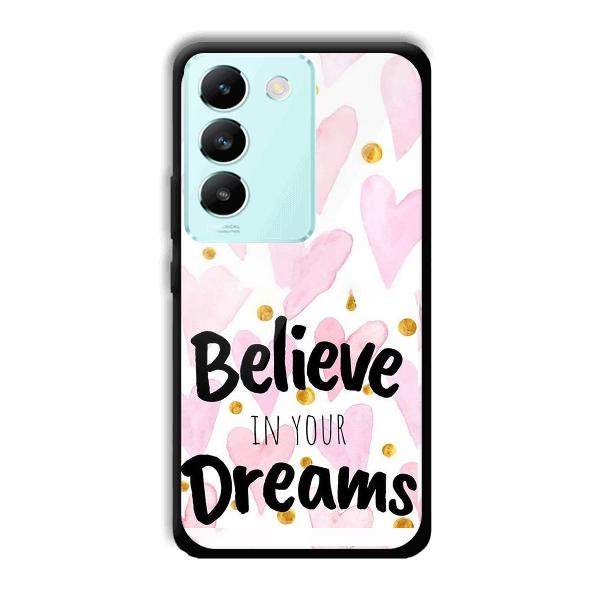 Believe Phone Customized Printed Back Cover for Vivo T3 5g