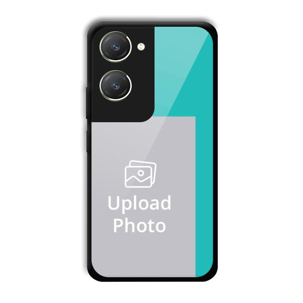 Blue Customized Printed Back Cover for Vivo T3 Lite 5G
