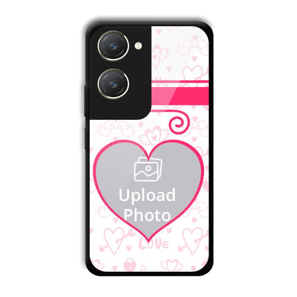 Hearts Customized Printed Back Cover for Vivo T3 Lite 5G