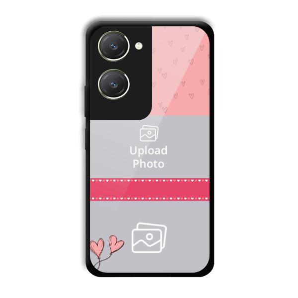 Pinkish Design Customized Printed Back Cover for Vivo T3 Lite 5G