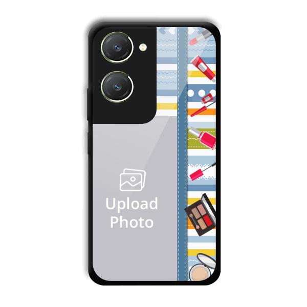 Makeup Theme Customized Printed Back Cover for Vivo T3 Lite 5G