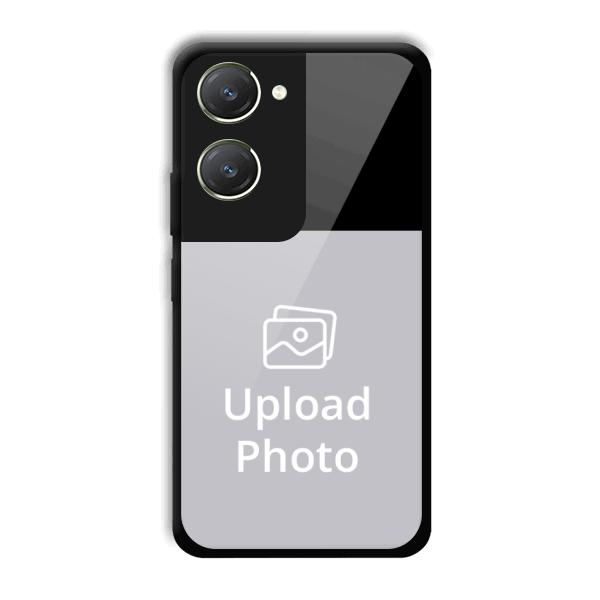 Black Customized Printed Back Cover for Vivo T3 Lite 5G