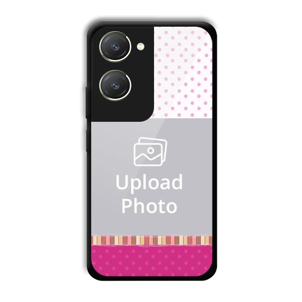 Baby Pink Design Customized Printed Back Cover for Vivo T3 Lite 5G