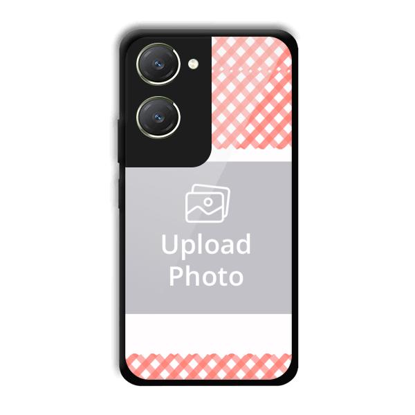 Cloth Pattern Customized Printed Back Cover for Vivo T3 Lite 5G